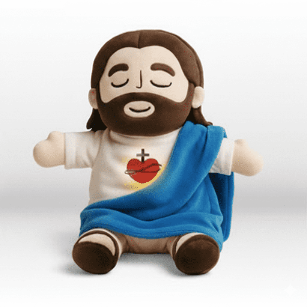 JESUS PELUCHE RELAJANTE